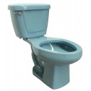 Elongated Comfort Height Toilet Azul Holanda Cato